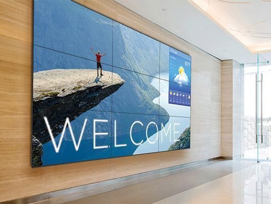 Welcome Display Wall